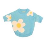 frenchie space shop blue spring frenchie sweater