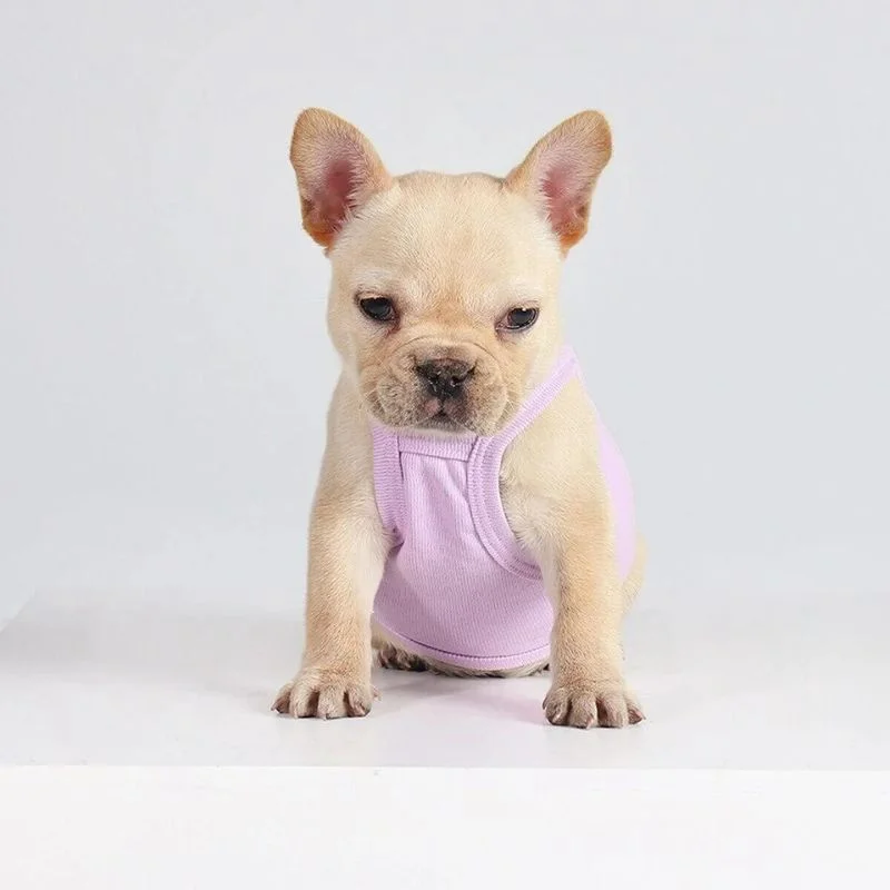 frenchie space shop ribbed french bulldog tank top