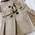 frenchie space shop trench coat french bulldog dress