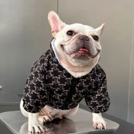 frenchie space shop basic black frenchie jacket