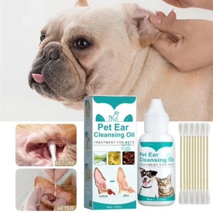 frenchie space shop french bulldog ear cleansing oil