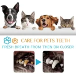 frenchie space shop french bulldog finger teeth wipes
