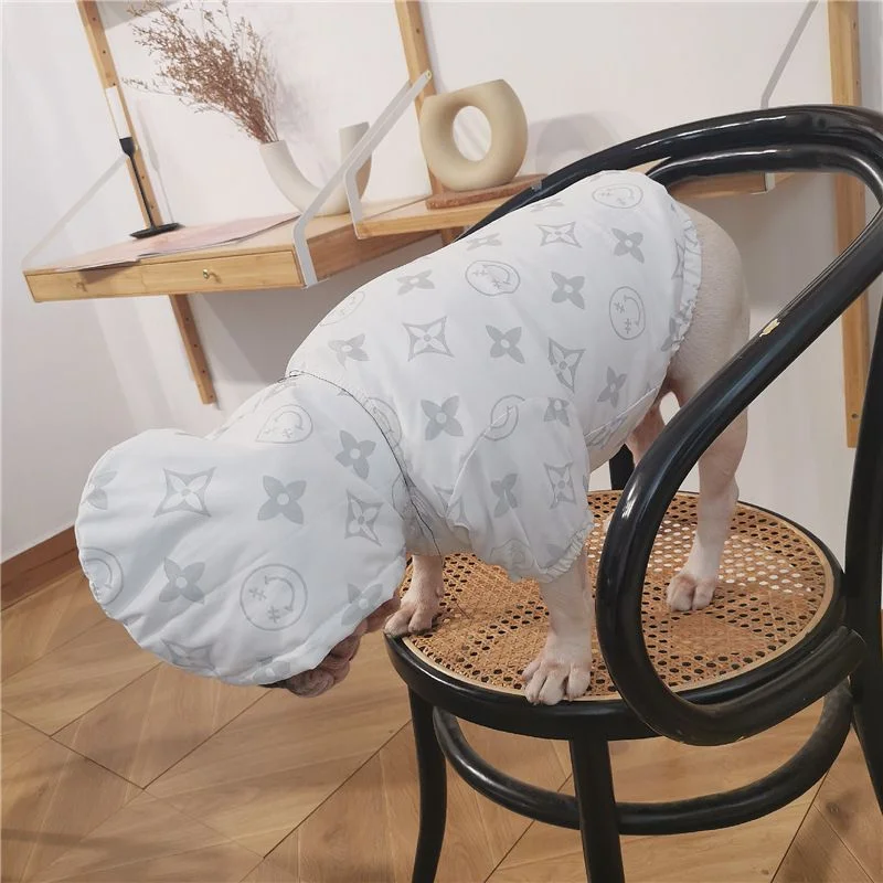 frenchie space shop reflective smiles french bulldog jacket