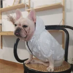 frenchie space shop reflective smiles french bulldog jacket