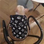 frenchie space shop reflective smiles french bulldog jacket