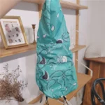 frenchie space shop tye-die windbreaker frenchie raincoat