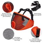 frenchie space french bulldog mesh muzzle
