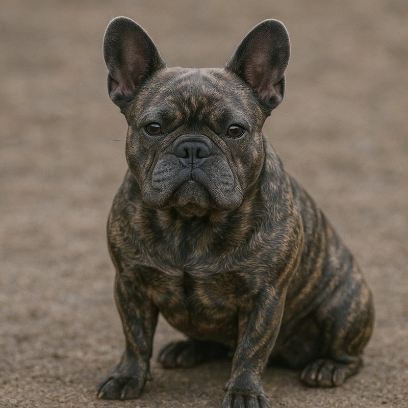 blue brindle french bulldog frenchie space