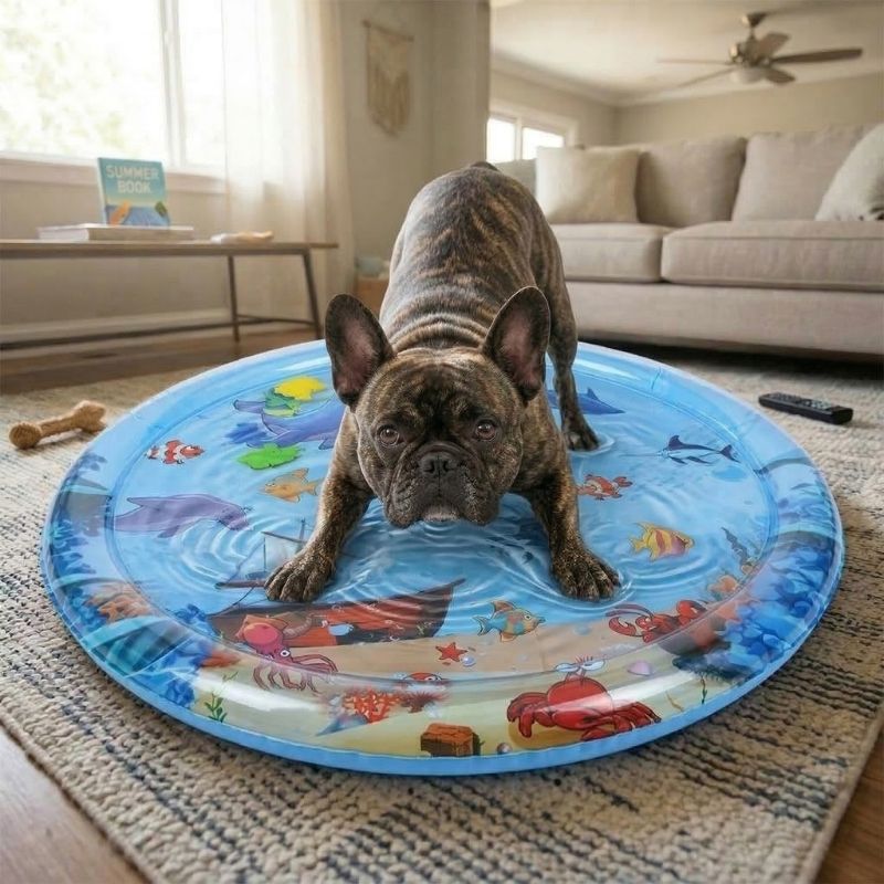 frenchie space shop french bulldog water bed