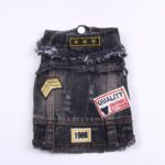 frenchie space shop french bulldog denim jacket