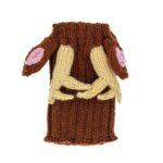 holiday reindeer frenchie hat