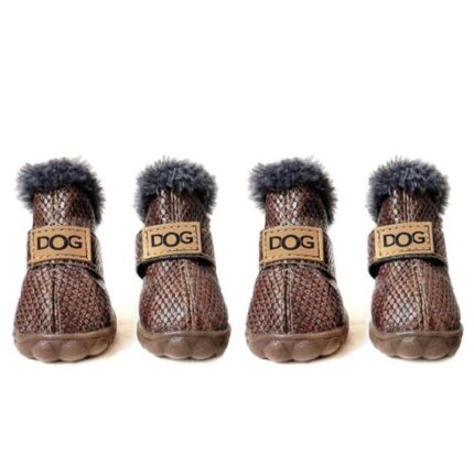 french bulldog winter boots