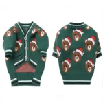 french bulldog teddy cardigan