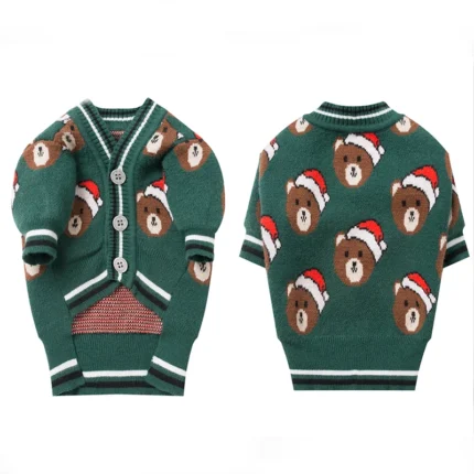 french bulldog teddy cardigan
