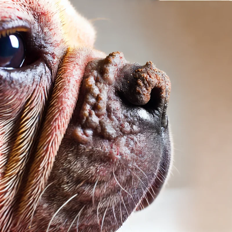 hyperkeratosis in french bulldogs frenchie space