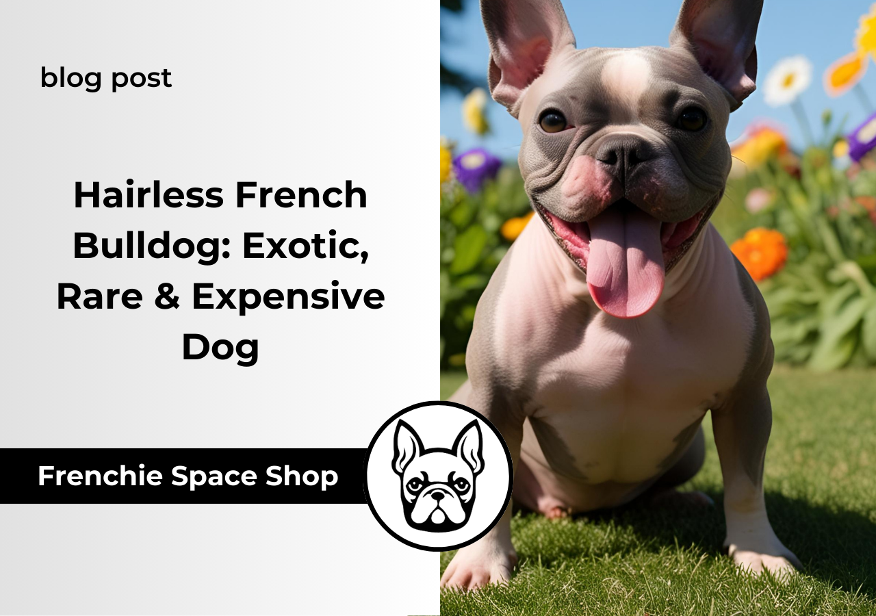 frenchie space hairless french bulldog