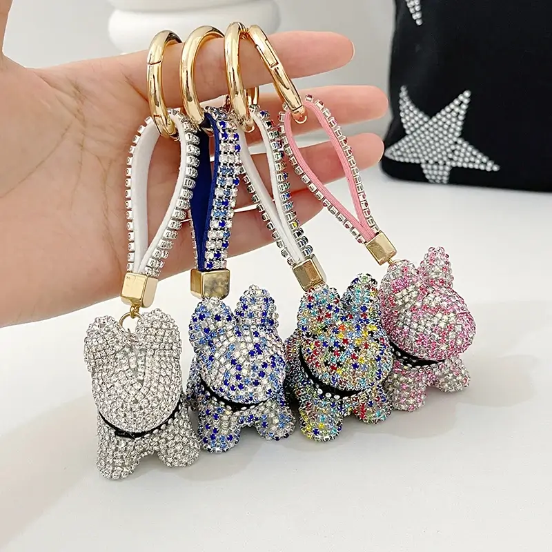 frenchie-space-shop-french-bulldog-key-ring-12 french bulldog key ring
