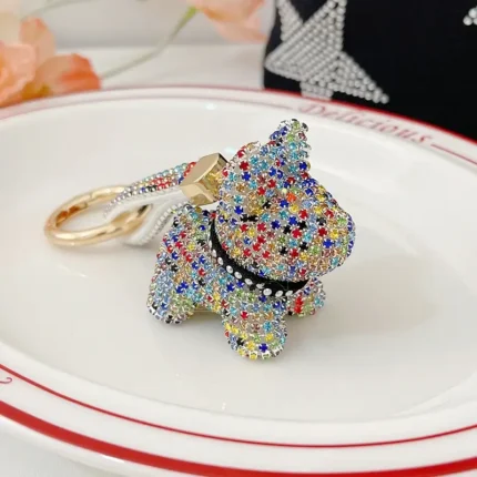 french bulldog key ring