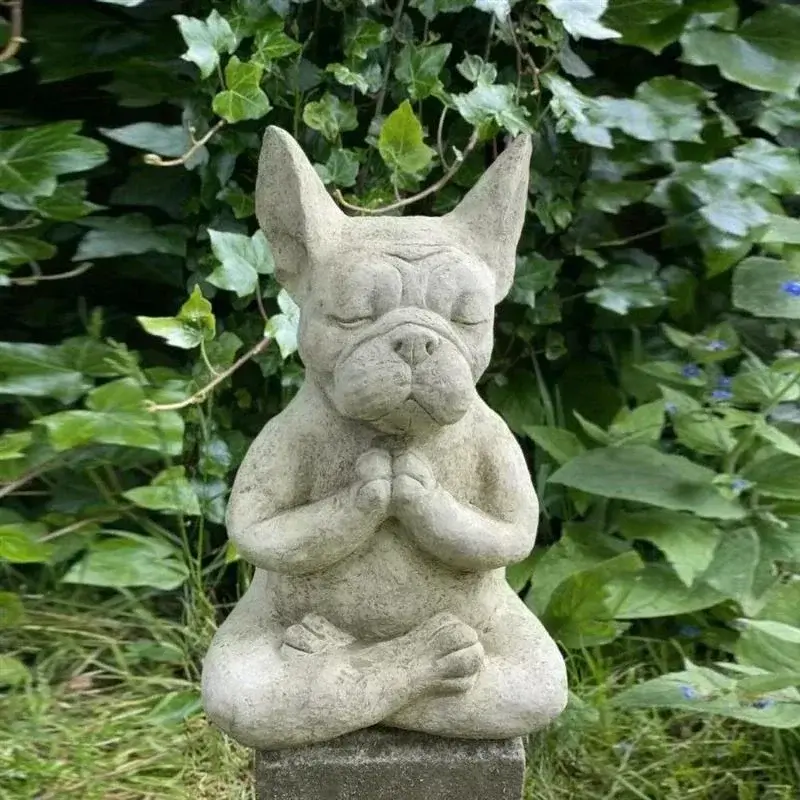 frenchie-space-shop-meditating-french-bulldog-statue-2 meditating french bulldog statue