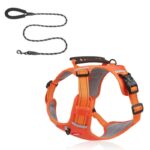 mesh reflective french bulldog harness
