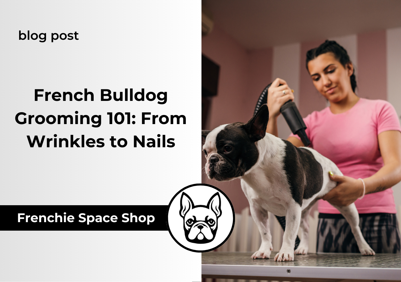 frenchie space french bulldog grooming