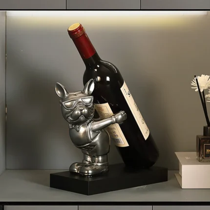 french bulldog bottle holder