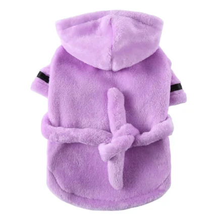 french bulldog bathrobe