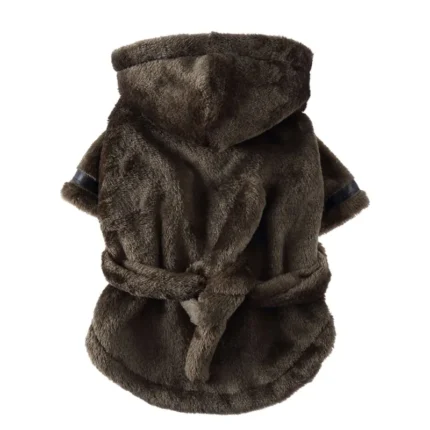 french bulldog bathrobe