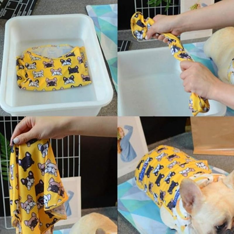 french bulldog cool vest
