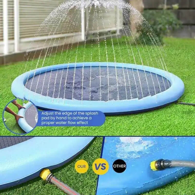 french bulldog splash pad
