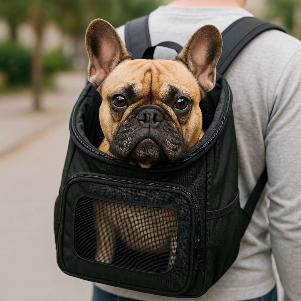 french_bulldog_carrier_frenchie space
