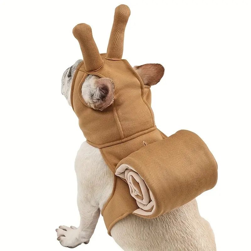 french bulldog snail costume