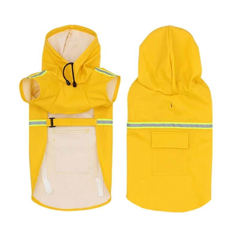 french bulldog waterproof raincoat