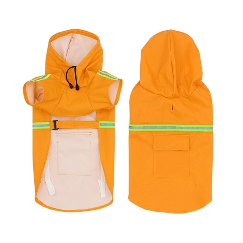 french bulldog waterproof raincoat