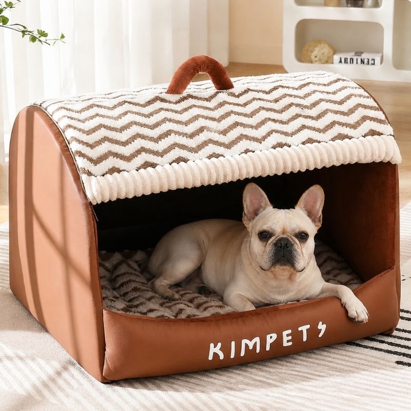 french bulldog calming house